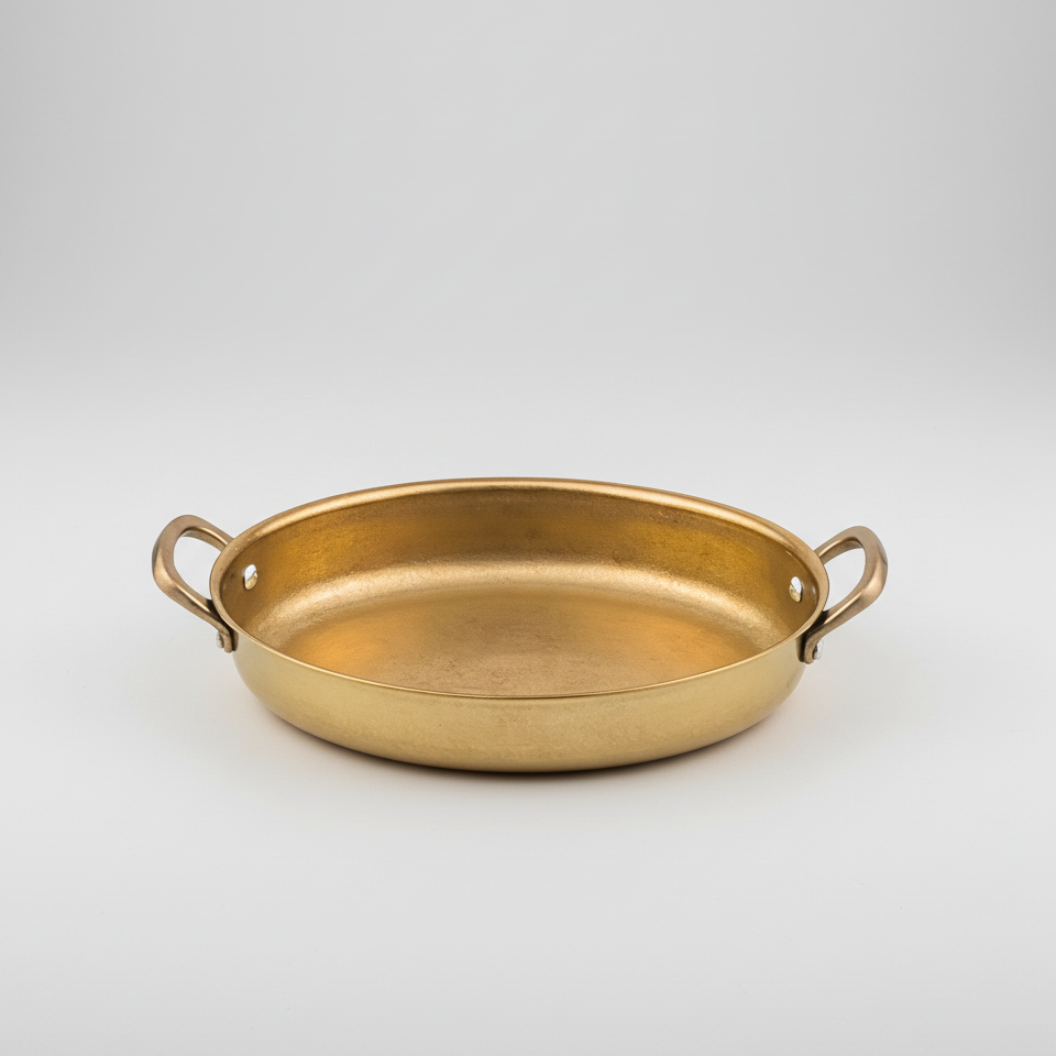 Stainless Steel Oval Pans rose gold